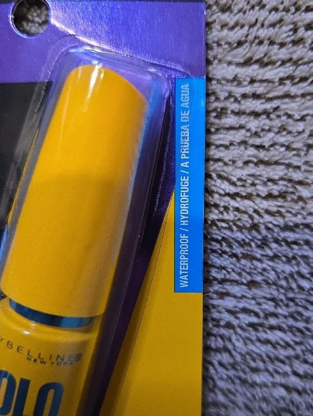 Maybelline Colossal Waterproof Mascara - Yellow Packaging, Black Shade 241